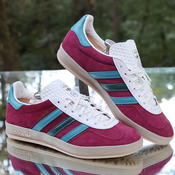 Adidas Gazelle Collegiate Burgundy Green